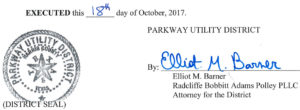 October 26, 2017 Agenda Signature